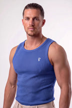Signature Luxe Vest - Dust Blue