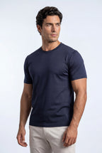 Luxe Mercerized Crew Tee