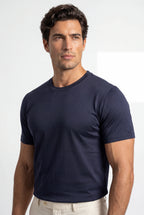 Luxe Mercerized Crew Tee